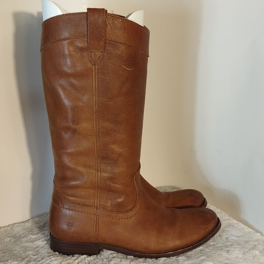 Frye Brown Leather Women's Boots